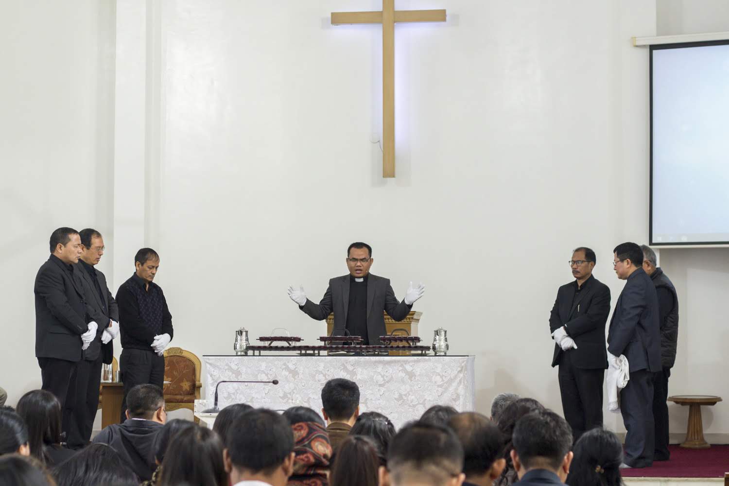 Thugenna Holy Communion by Pastor H Biakson 17 February 2019